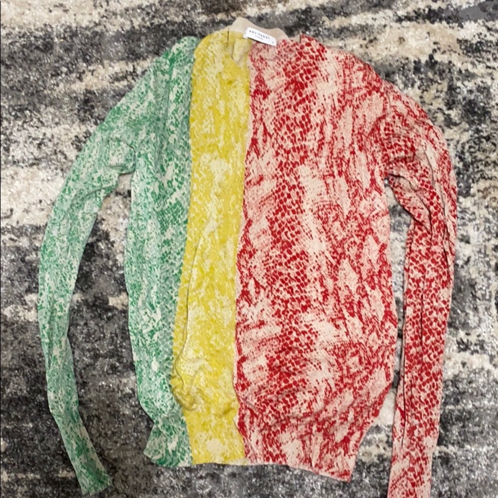 Equipment color block sweater